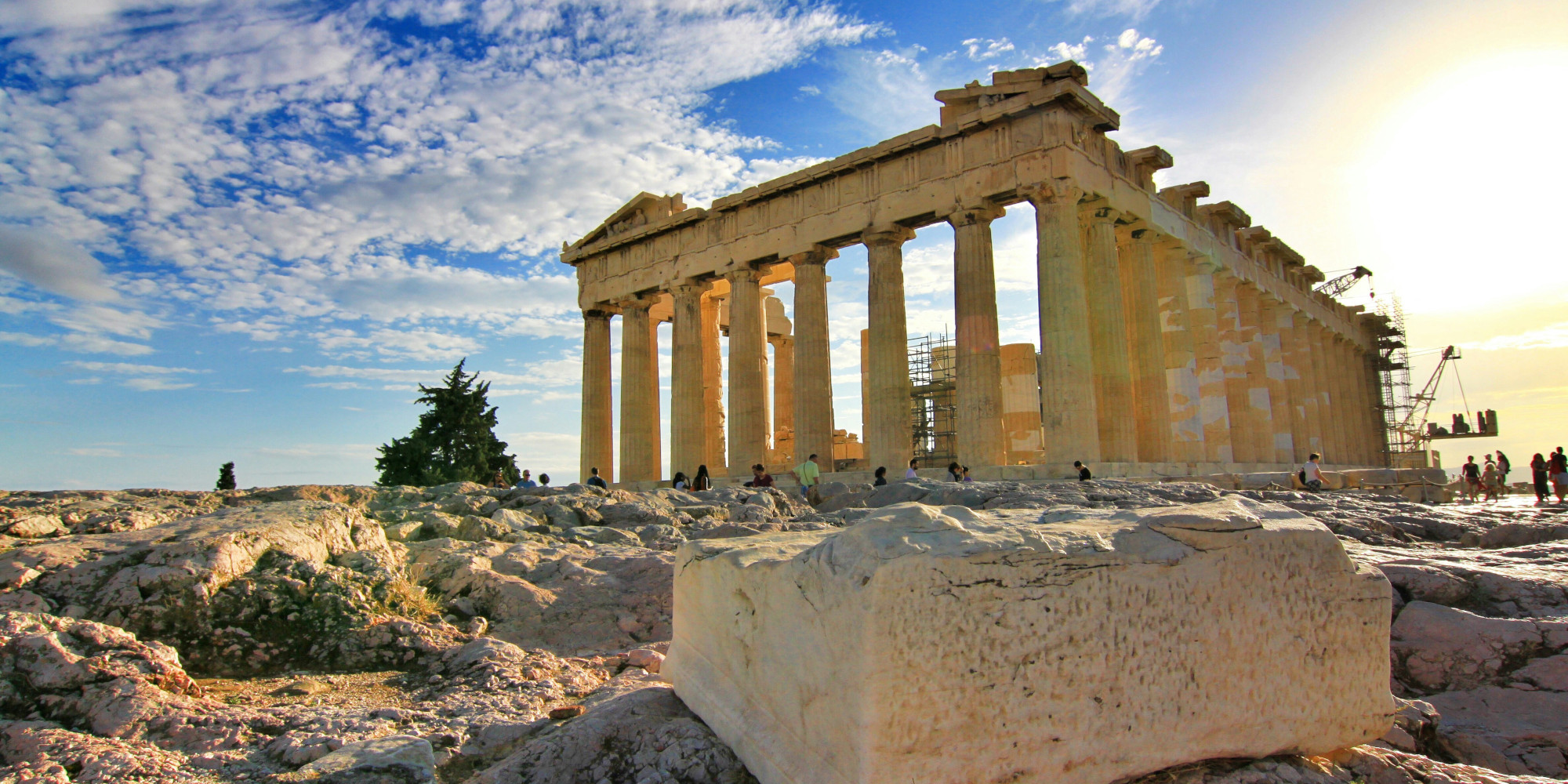 Vue en Grèce